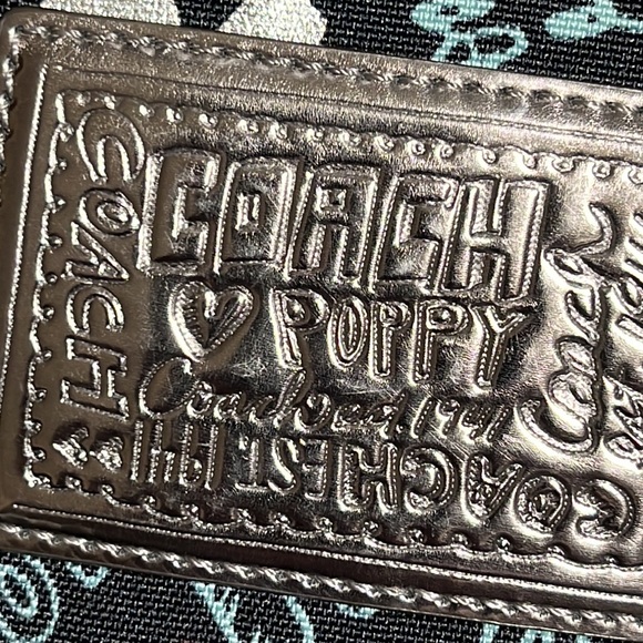 Coach Y2K Vintage Poppy Graffiti Large Glam Tote EUC - Picture 3 of 6